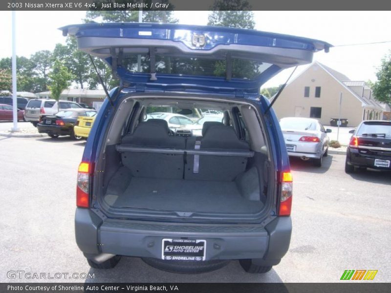 Just Blue Metallic / Gray 2003 Nissan Xterra XE V6 4x4