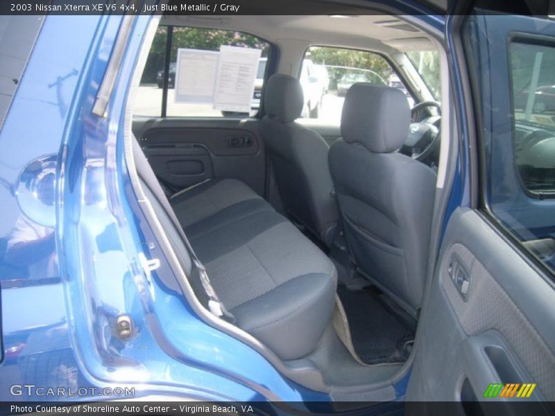 Just Blue Metallic / Gray 2003 Nissan Xterra XE V6 4x4