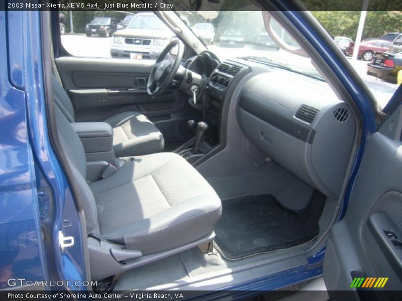 Just Blue Metallic / Gray 2003 Nissan Xterra XE V6 4x4
