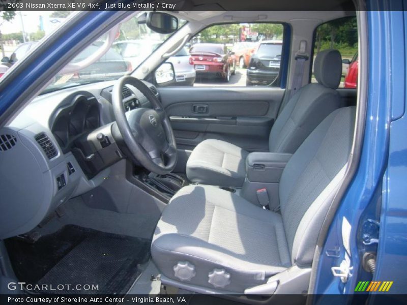 Just Blue Metallic / Gray 2003 Nissan Xterra XE V6 4x4