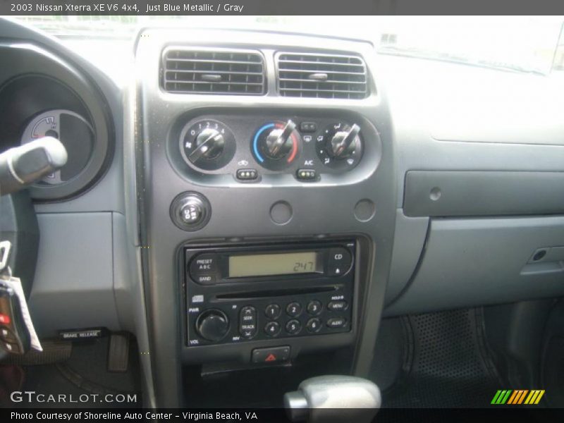 Just Blue Metallic / Gray 2003 Nissan Xterra XE V6 4x4