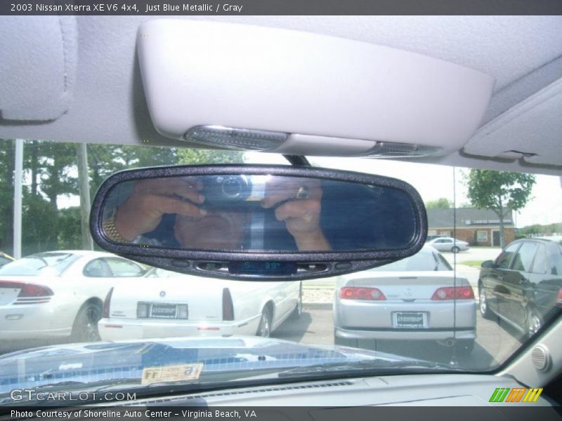 Just Blue Metallic / Gray 2003 Nissan Xterra XE V6 4x4