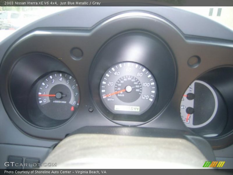 Just Blue Metallic / Gray 2003 Nissan Xterra XE V6 4x4