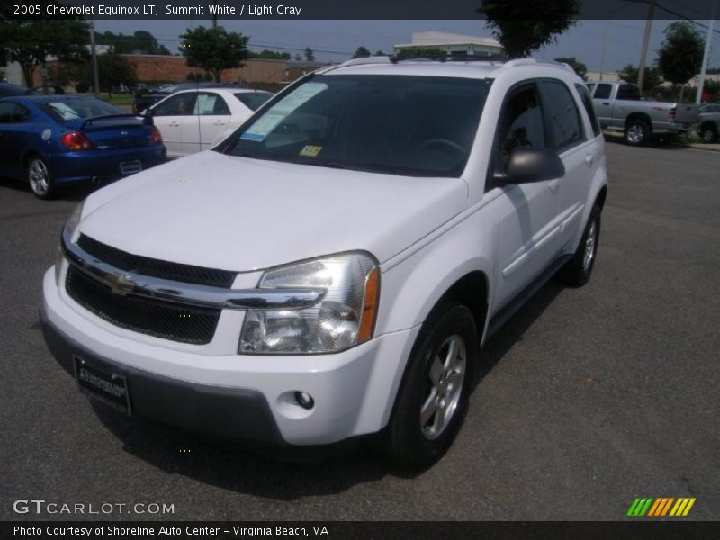 Summit White / Light Gray 2005 Chevrolet Equinox LT