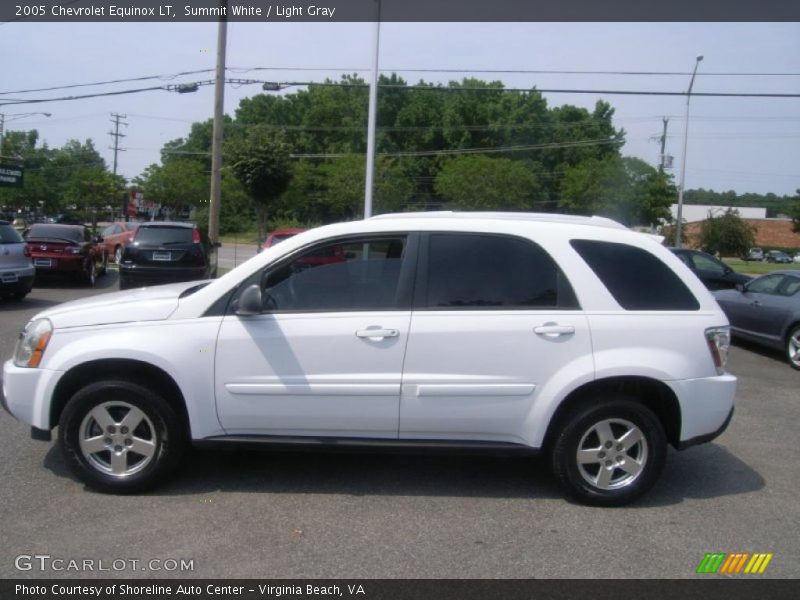 Summit White / Light Gray 2005 Chevrolet Equinox LT