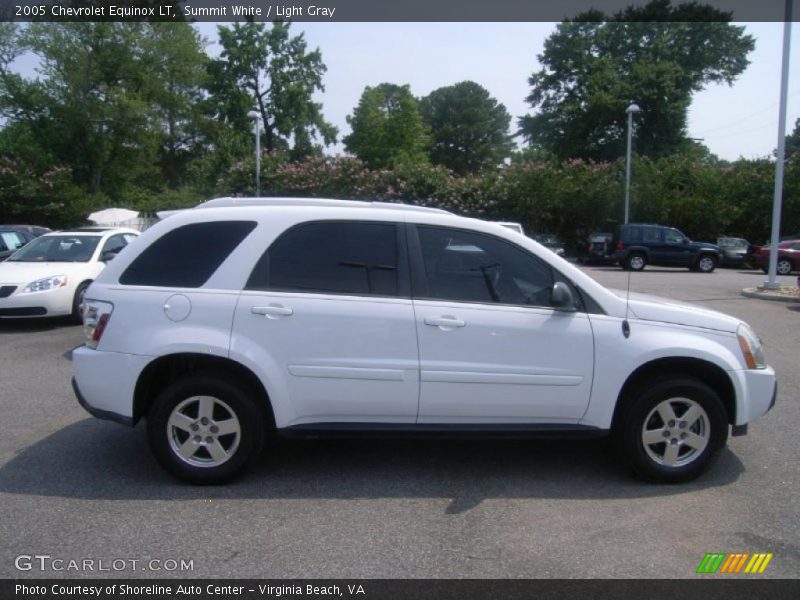 Summit White / Light Gray 2005 Chevrolet Equinox LT