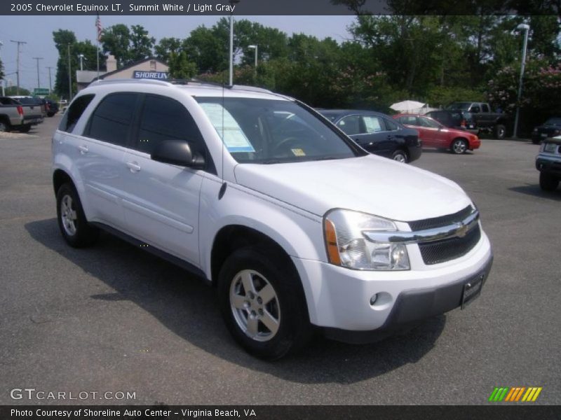 Summit White / Light Gray 2005 Chevrolet Equinox LT
