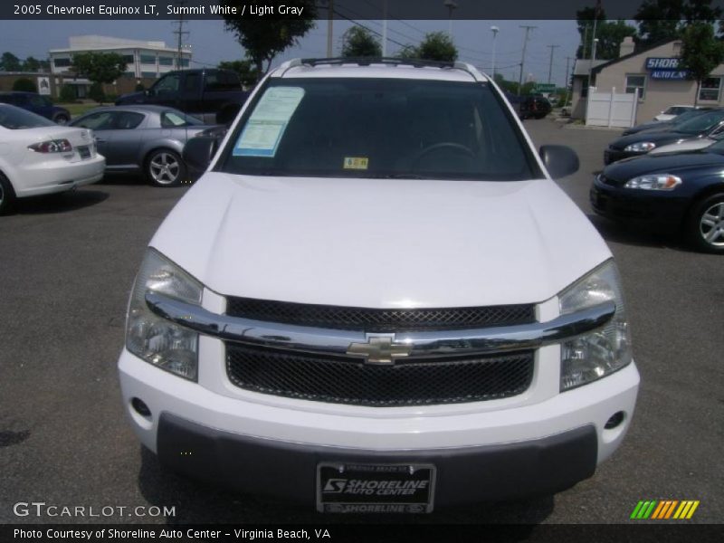 Summit White / Light Gray 2005 Chevrolet Equinox LT