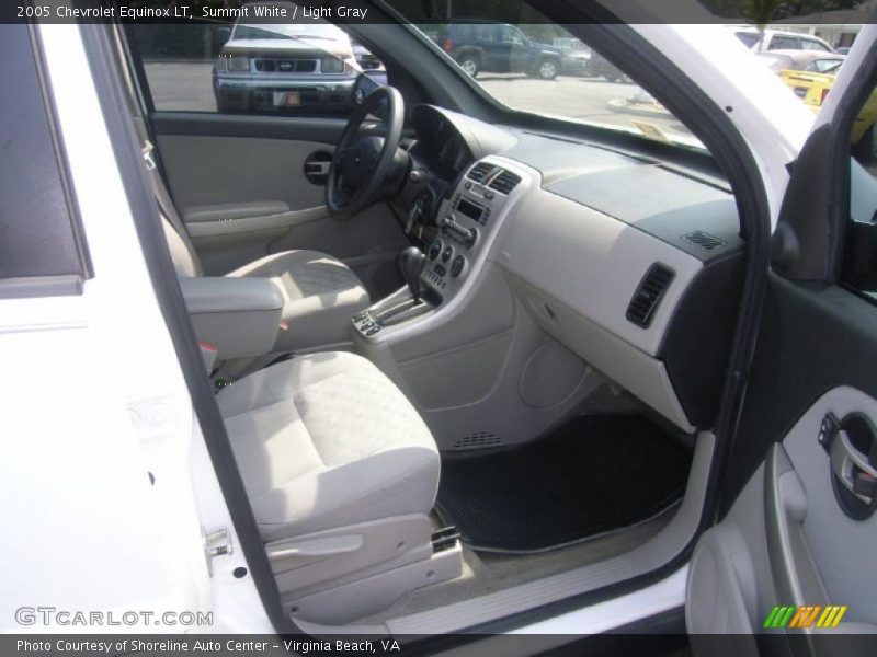 Summit White / Light Gray 2005 Chevrolet Equinox LT