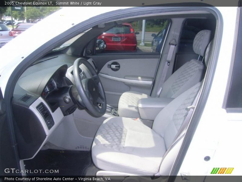 Summit White / Light Gray 2005 Chevrolet Equinox LT