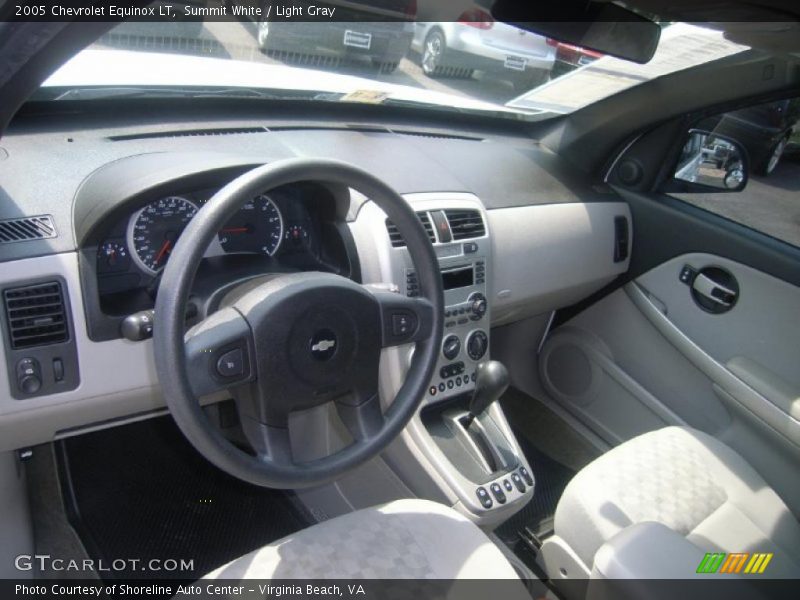 Summit White / Light Gray 2005 Chevrolet Equinox LT