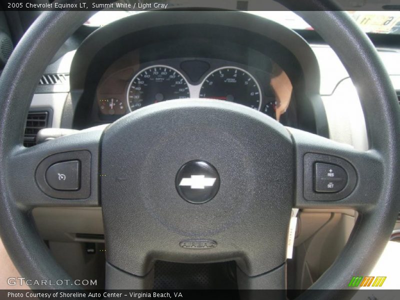Summit White / Light Gray 2005 Chevrolet Equinox LT