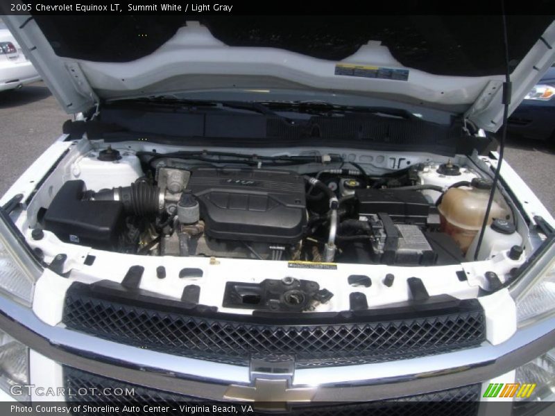 Summit White / Light Gray 2005 Chevrolet Equinox LT