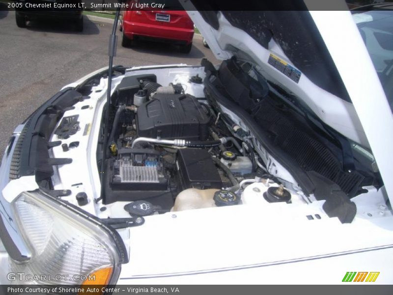 Summit White / Light Gray 2005 Chevrolet Equinox LT