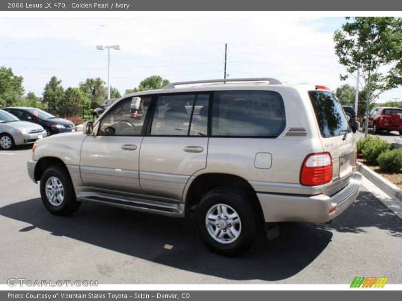 Golden Pearl / Ivory 2000 Lexus LX 470