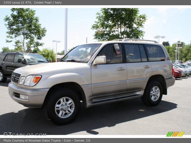 Golden Pearl / Ivory 2000 Lexus LX 470