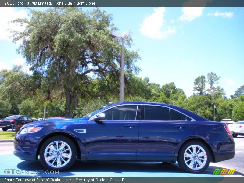 Kona Blue / Light Stone 2011 Ford Taurus Limited