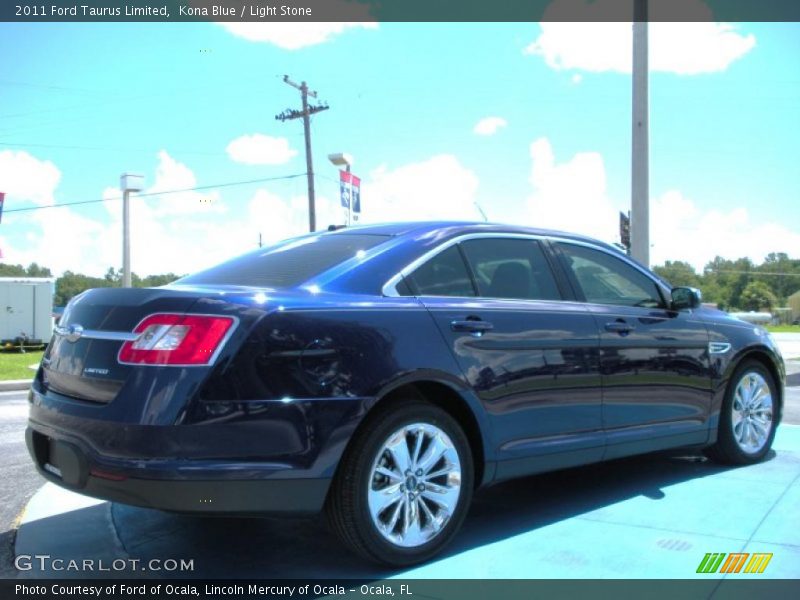 Kona Blue / Light Stone 2011 Ford Taurus Limited