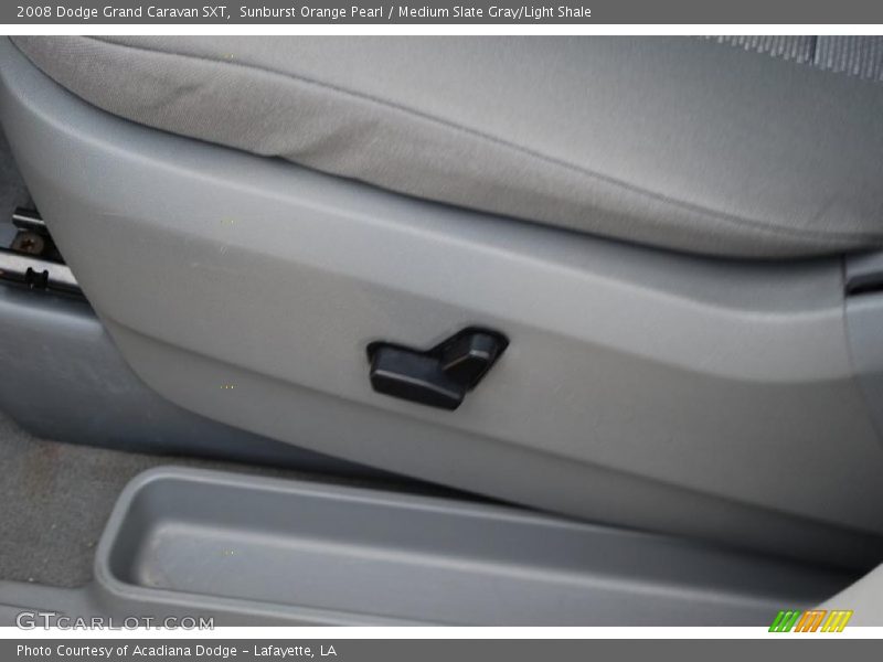 Sunburst Orange Pearl / Medium Slate Gray/Light Shale 2008 Dodge Grand Caravan SXT