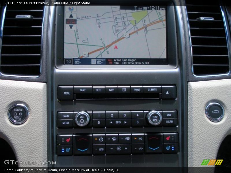 Kona Blue / Light Stone 2011 Ford Taurus Limited