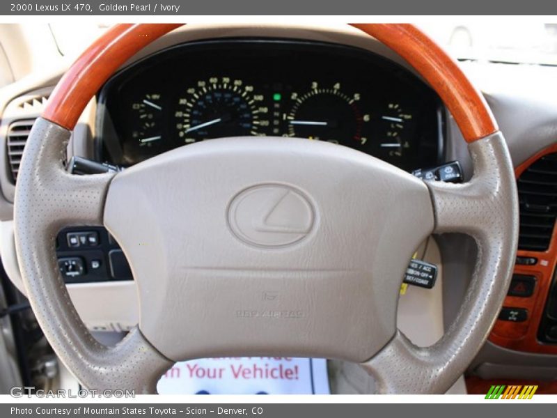 Golden Pearl / Ivory 2000 Lexus LX 470