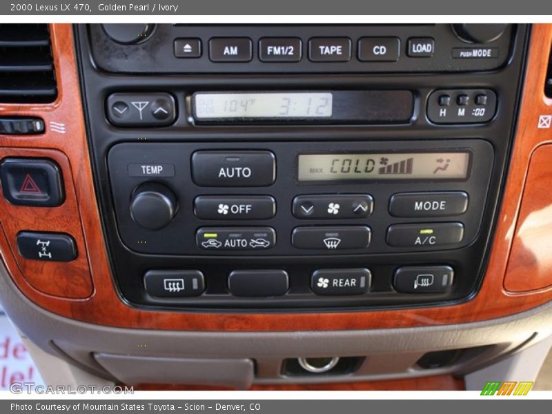 Golden Pearl / Ivory 2000 Lexus LX 470
