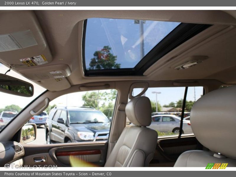 Golden Pearl / Ivory 2000 Lexus LX 470
