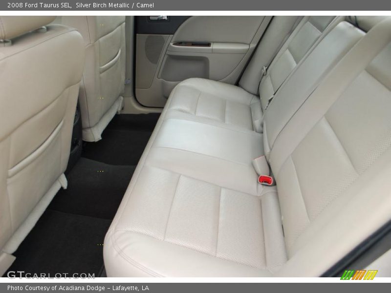 Silver Birch Metallic / Camel 2008 Ford Taurus SEL