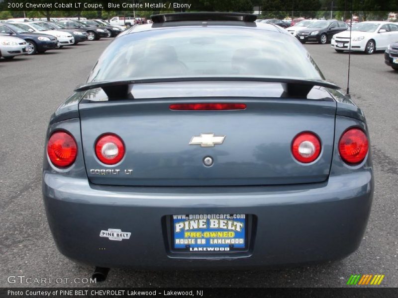 Blue Granite Metallic / Ebony 2006 Chevrolet Cobalt LT Coupe