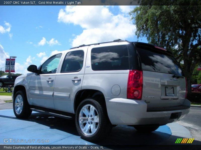 Gold Mist Metallic / Light Tan 2007 GMC Yukon SLT