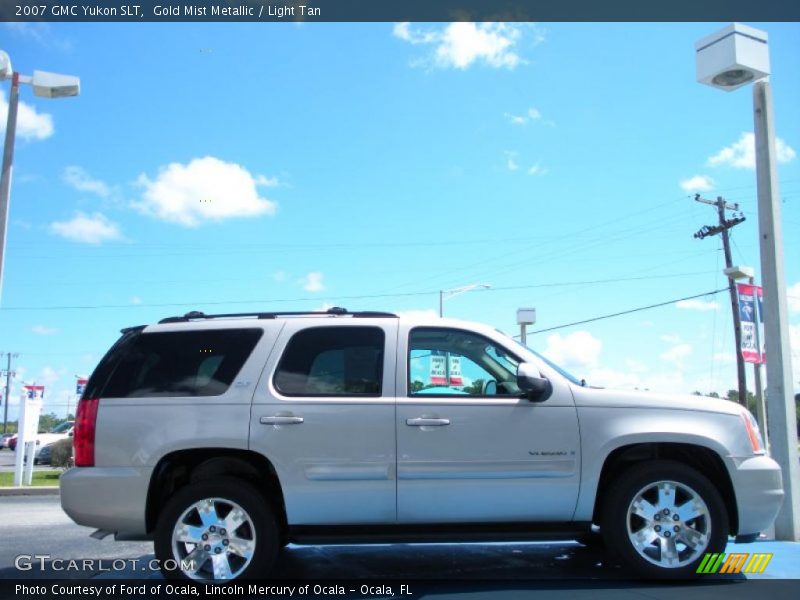 Gold Mist Metallic / Light Tan 2007 GMC Yukon SLT