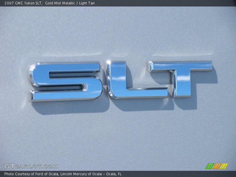 Gold Mist Metallic / Light Tan 2007 GMC Yukon SLT