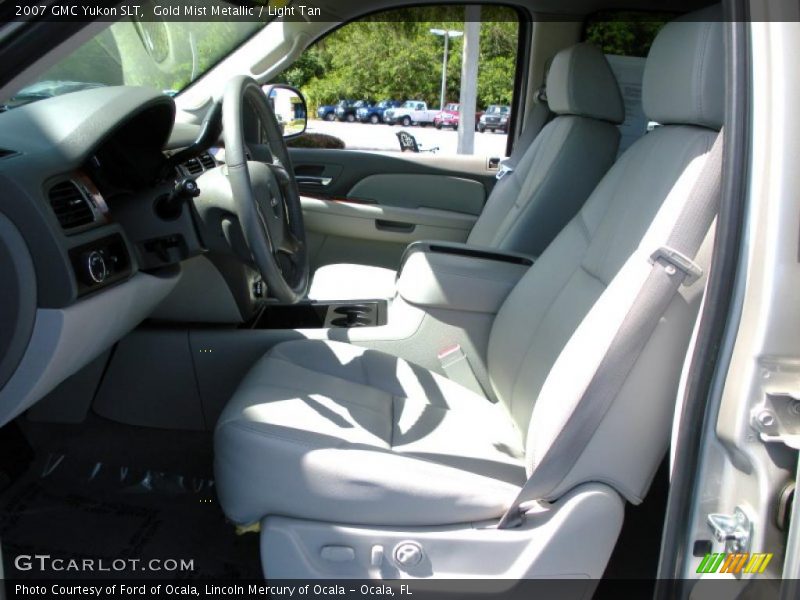 Gold Mist Metallic / Light Tan 2007 GMC Yukon SLT