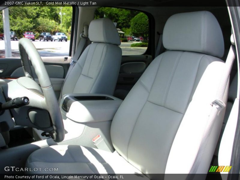 Gold Mist Metallic / Light Tan 2007 GMC Yukon SLT