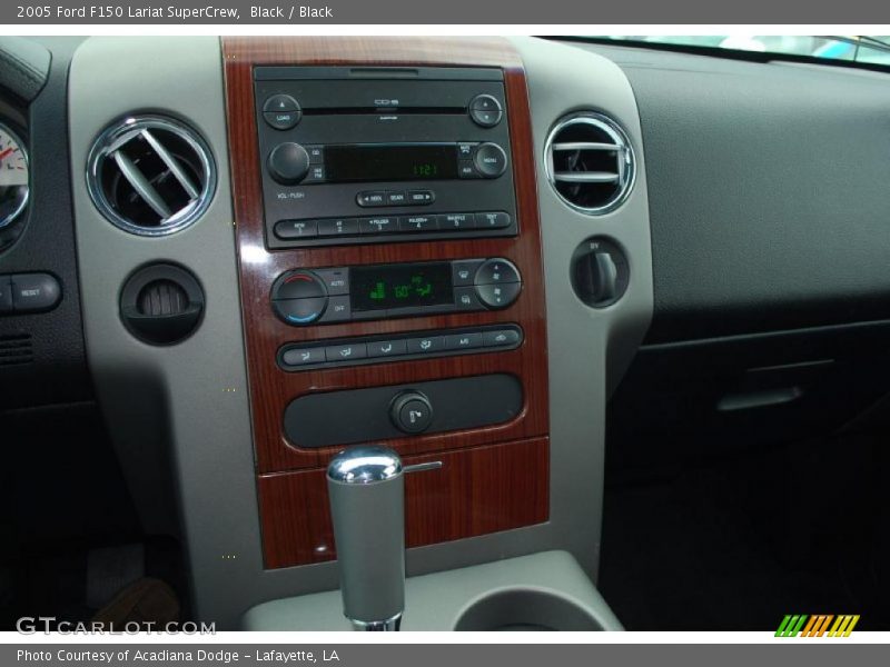 Black / Black 2005 Ford F150 Lariat SuperCrew