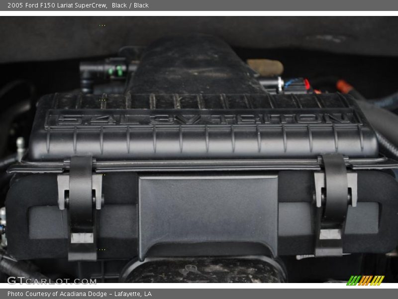 Black / Black 2005 Ford F150 Lariat SuperCrew
