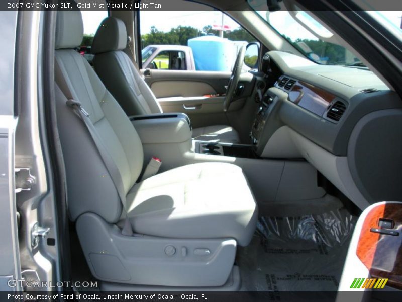 Gold Mist Metallic / Light Tan 2007 GMC Yukon SLT