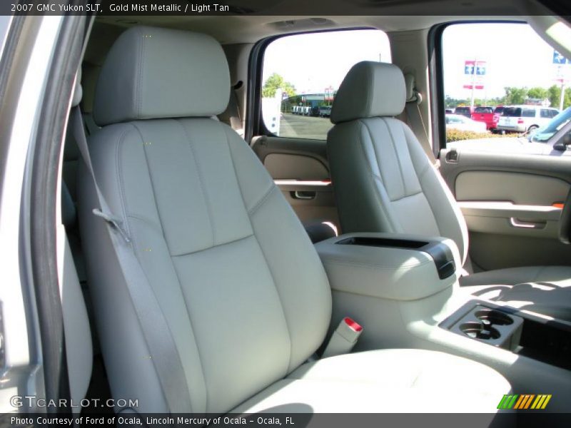 Gold Mist Metallic / Light Tan 2007 GMC Yukon SLT