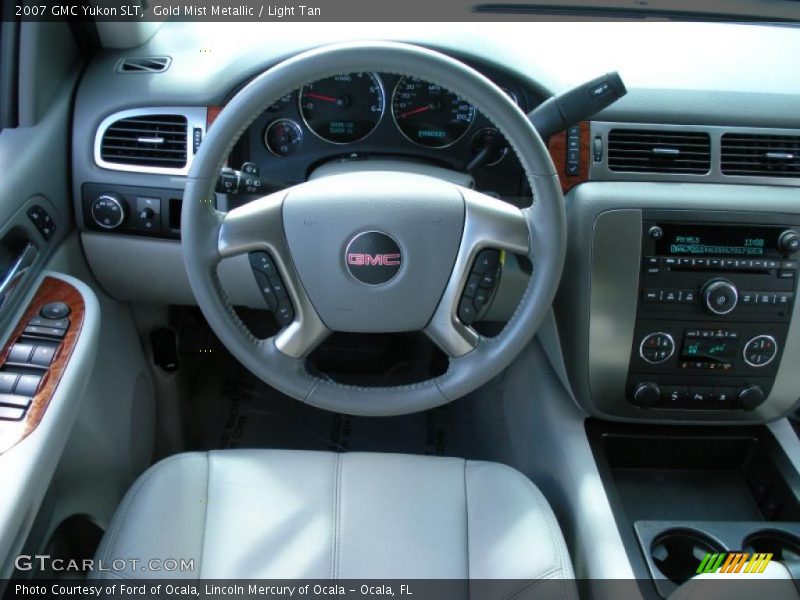 Gold Mist Metallic / Light Tan 2007 GMC Yukon SLT
