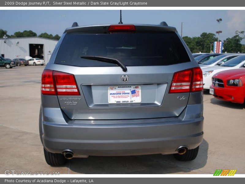 Silver Steel Metallic / Dark Slate Gray/Light Graystone 2009 Dodge Journey R/T
