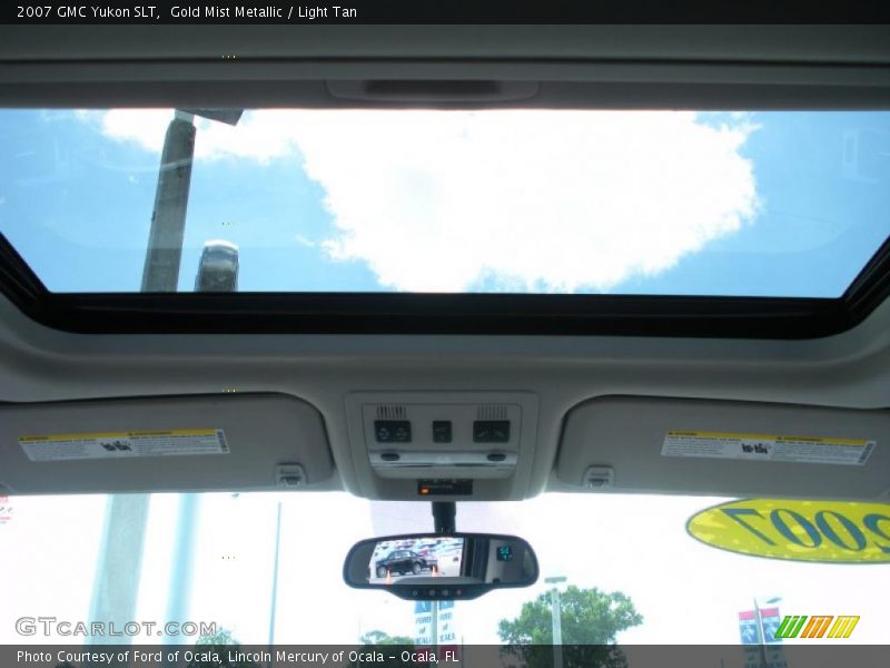 Gold Mist Metallic / Light Tan 2007 GMC Yukon SLT