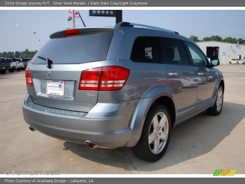 Silver Steel Metallic / Dark Slate Gray/Light Graystone 2009 Dodge Journey R/T