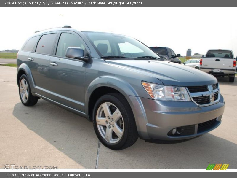 Silver Steel Metallic / Dark Slate Gray/Light Graystone 2009 Dodge Journey R/T