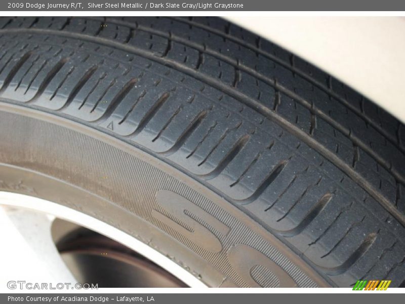 Silver Steel Metallic / Dark Slate Gray/Light Graystone 2009 Dodge Journey R/T