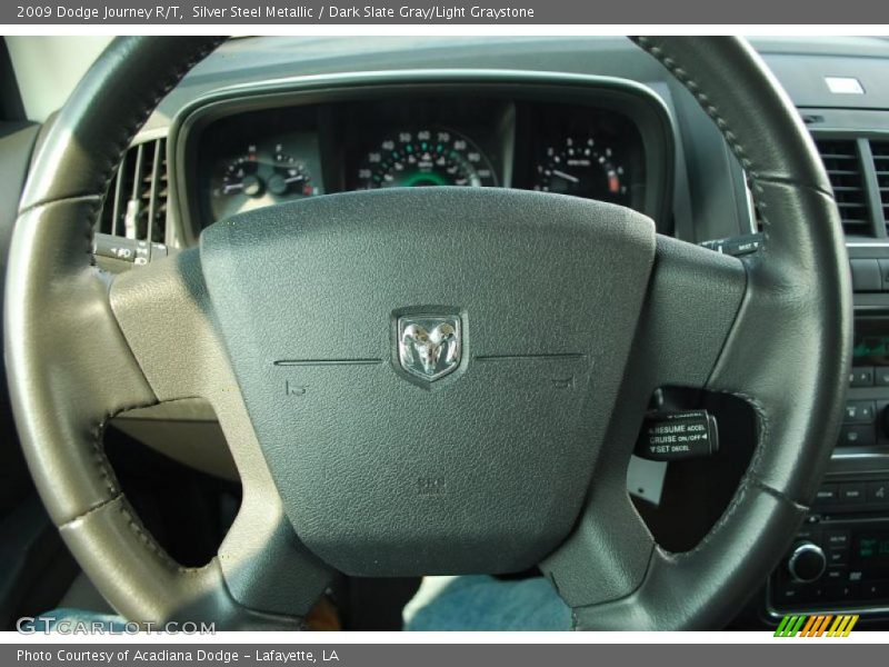 Silver Steel Metallic / Dark Slate Gray/Light Graystone 2009 Dodge Journey R/T