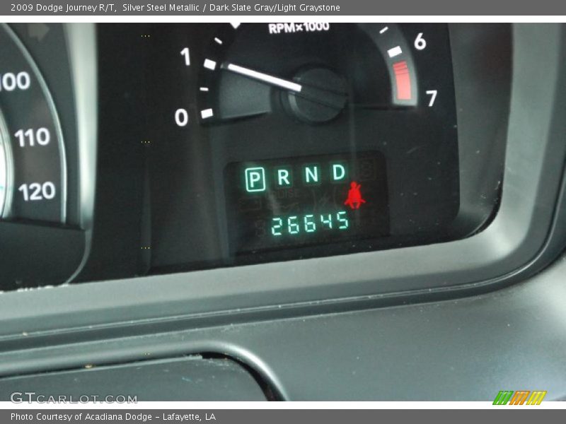 Silver Steel Metallic / Dark Slate Gray/Light Graystone 2009 Dodge Journey R/T