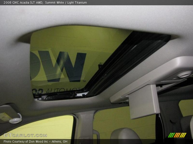 Summit White / Light Titanium 2008 GMC Acadia SLT AWD