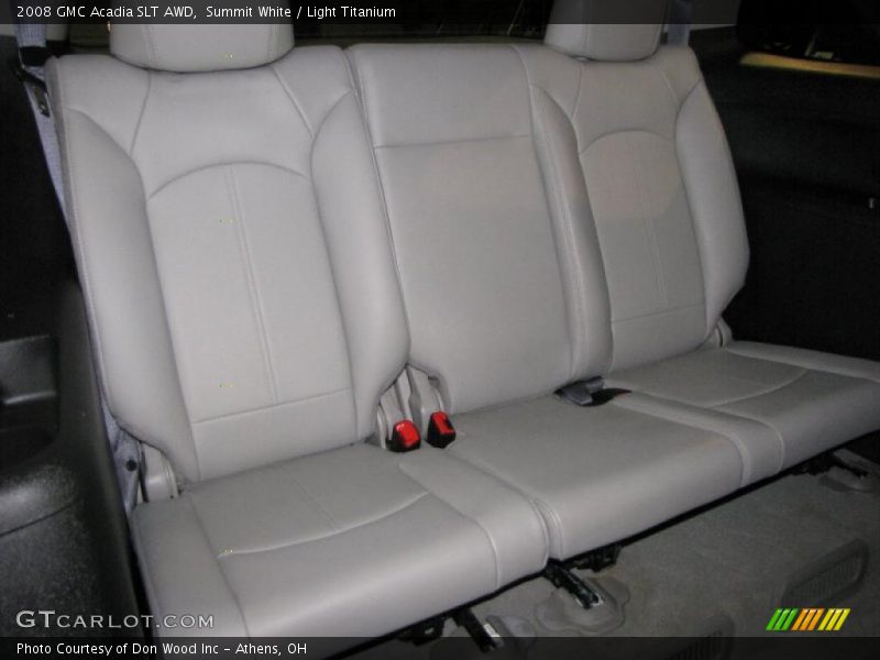 Summit White / Light Titanium 2008 GMC Acadia SLT AWD