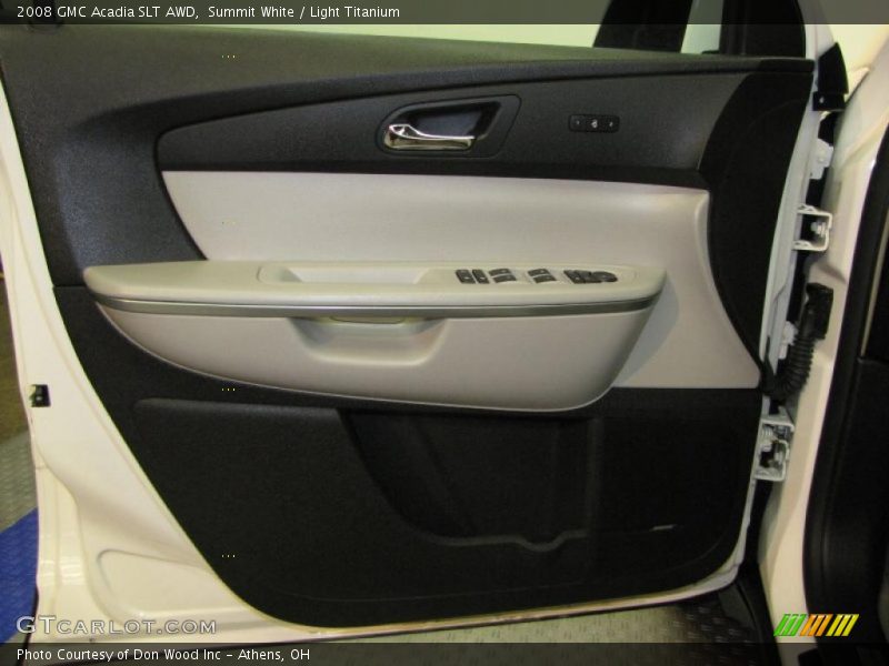 Summit White / Light Titanium 2008 GMC Acadia SLT AWD