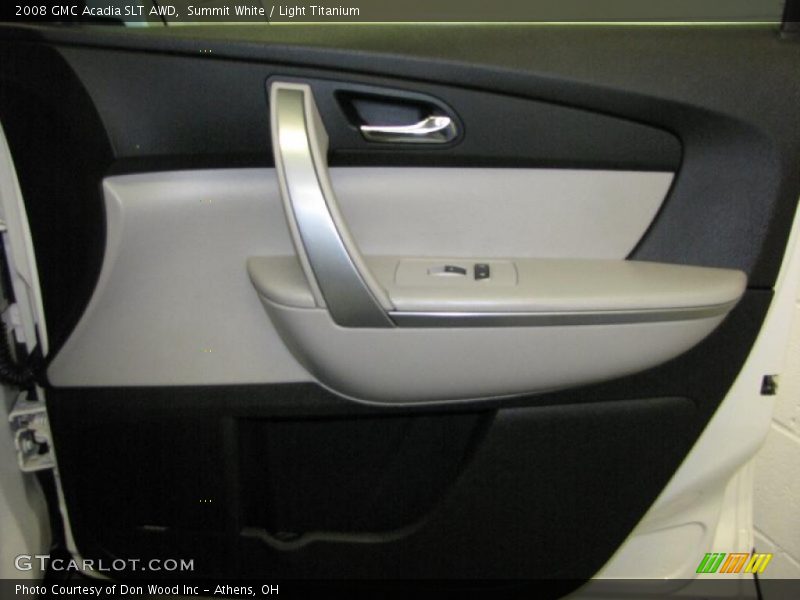 Summit White / Light Titanium 2008 GMC Acadia SLT AWD